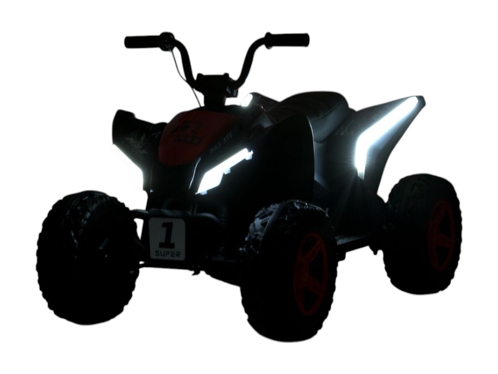 Електроквадроцикл, M 6283EL-8, музика та світло, рожевий, Bambi Racer