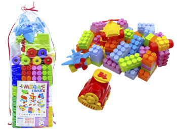 Конструктор с большими деталями Mega Max №5, 89 элементов, блочный, Maximus