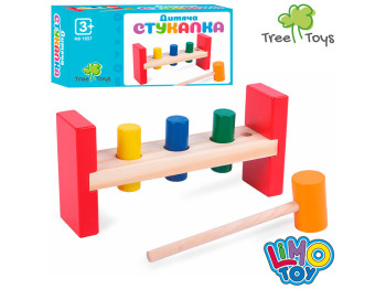 Дерев'яна іграшка Стукачка. Tree Toys MD 1937