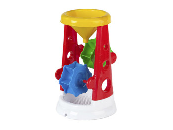 Пісочний набір Млин ІП26000, 24 см, з лійкою та ситечком, Toys-plast