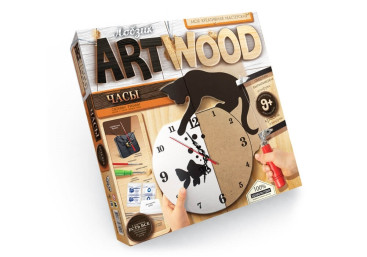 Набор для творчества Выпиливание настенных часов лобзиком ARTWOOD, Danko Toys