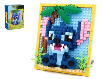 Конструктор для створення картини Stitch Artwork, 9×9 см, у рамці