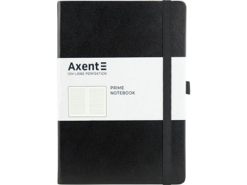 Книга записна у клітинку Partner Prime A5, 96 аркушів, з еластичною тасьмою, Axent