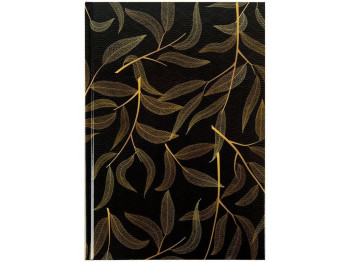 Книга записна у клітинку чорна А4 Waves. 96 аркушів. Axent 8422-561-A