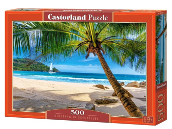 Пазлы Отдых на Сейшелах, 500 частей, Castorland B-53827