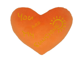 Подушка - валентинка You are my Sunshine. Tigres ПД-0276