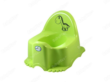 Горщик ЕСО-Динозаврик салатовий. Tega Baby DN-001-138