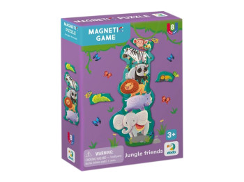 Магнитная игра Друзья из джунглей, DoDo 200256