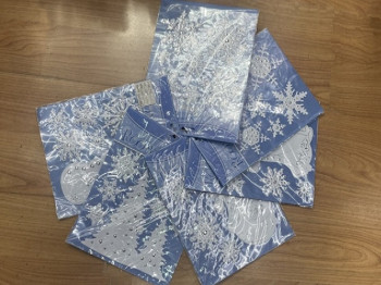 Наклейка на окна New Year 18х23см, M50097