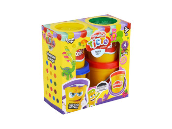 Тісто для ліплення Master Do 4 банки 50 грам, Danko Toys