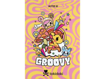Блокнот термобіндер А5, 64 аркуші, Tokidoki, Kite