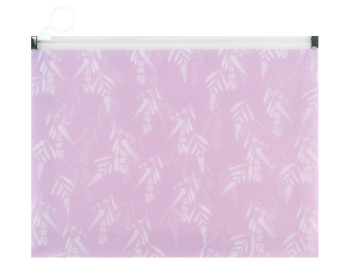 Папка на молнии zip-lock А5+ Lavender-3. Axent 1498-38-A