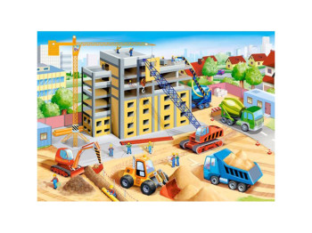 Пазлы Большое строительство, 60 элементов, Castorland B-066223