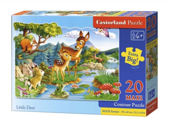 Пазлы Оленёнок Бемби, 20 элементов, Castorland