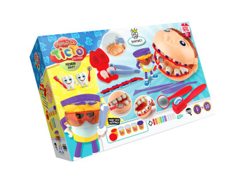 Набір для творчості Тісто для ліплення Master Do, ДАНТИСТ, Danko Toys