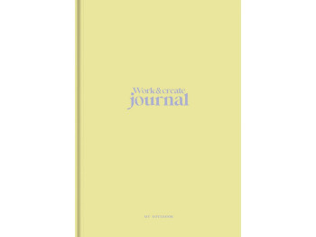 Тетрадь для записей интегральная Work&amp;Create Journal, A4, 80 листов, в линию, soft touch, Школяр