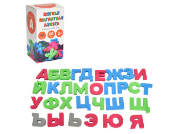 Магнітний набір Абетка (російська)  EVA R98A, 98 елементів