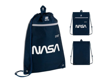 Сумка для взуття NASA NS25-601M, 46x33 см, на шнурках, Kite