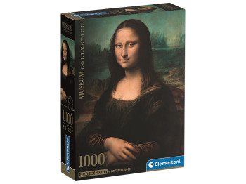 Пазлы Леонардо да Винчи Мона Лиза Clementoni, 1000 элементов