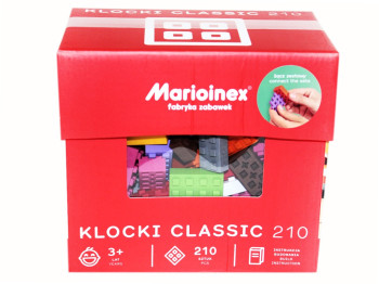 Контруктор KLOCKI CLASSIC, Marioinex 902851, 210 деталей