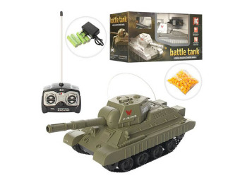 Танк стріляє кулями на радіокеруванні  Battle Tank 25 см. 3886 A