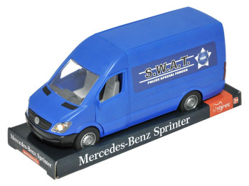 Машинка Tigres 39702 Mercedes-Benz Sprinter грузовой синий 1:24