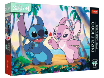 Пазли Trefl Premium Lilo and Stitch, 1000 елементів