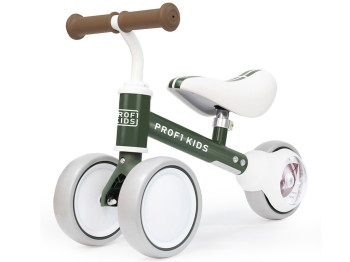 Біговел дитячий темно-зелений. Profi Kids 6 д.MBB 1015-3