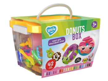 Набір легких пластилінів Maxi Box. TM LOVIN'DO 70109