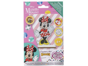 Набір для творчості 3D фігурка Мінні Маус зі стразами, Crystal Art
