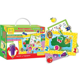 Игра с магнитами Свойства, Признаки, Счет, Vladi Toys