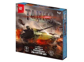 Настільна гра "Tanks Battle Royale", 10+, Danko Toys