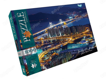 Пазлы Gwang An Bridge, 1000 элементов, Danko Toys