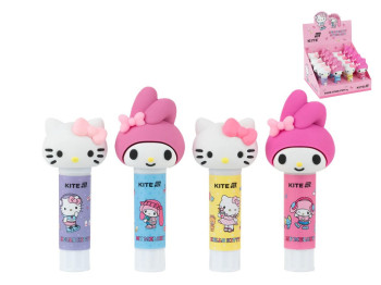 Клей-карандаш PVP Kite Hello Kitty HK26-131 с фигурным колпачком