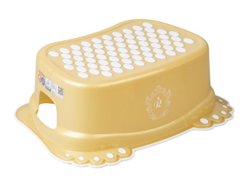 Підставка для ніг Royal із протиковзкою гумою золотиста. Tega Baby RL-006-110