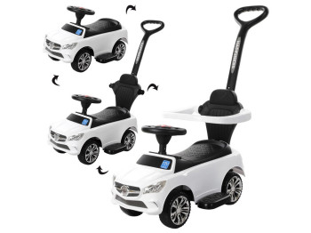 Каталка-толокар з батьківською ручкою 2в1. Bambi M 3503C-1