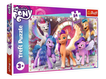 Пазли Радість поні, Хасбро, My Little Pony, 24 елемента MAXI, Trefl