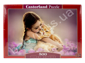 Пазлы Рыжий котёнок, 500 элементов, Castorland