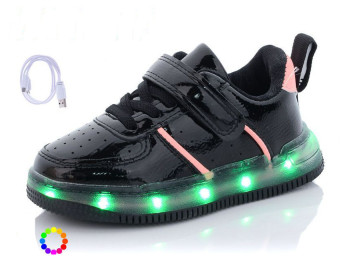 Кросівки для дівчинки з LED-підсвіткою. Розмір 29. ТМ JongGolf УЦІНКА