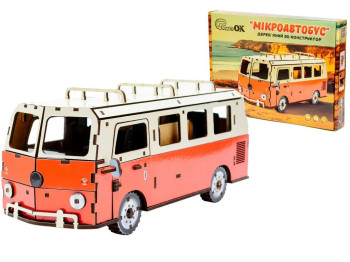 Дерев'яний 3D конструтор Humvee, PuzzleOK Puz-00926