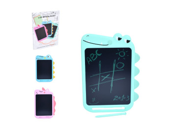 Игрушка планшет LCD для рисования Drawing Tablet FG231109024Q, 21 см, цветной дисплей.