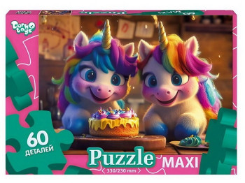 Пазли 60 елементів Maxi, Danko Toys