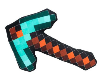 Мягкая игрушка Minecraft кирка большая, 37 см, плюшевый аксессуар, Копиця