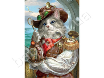 Пазлы картонные 1500 элементов серия 3 Captain Cat, Danko Toys