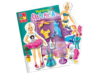 Магнітна гра Блондинка в папці, Vladi Toys VT3204-30