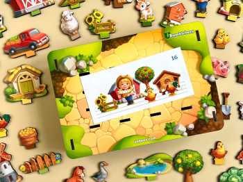 Игра с картами Панорама ферма, Ubumblebees