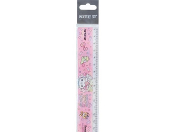 Линейка пластиковая Hello Kitty 15 см, Kite