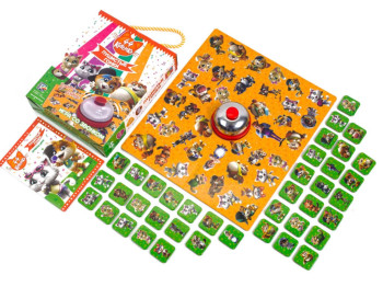 Игра со звонком 44 Кота, Пушистые гонки, Vladi Toys