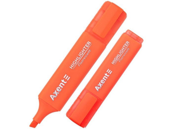 Маркер клиновидный оранжевый Highlighter. Axent 2537-12-A