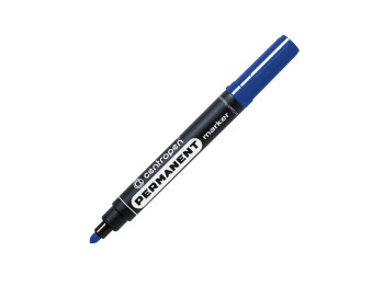 Маркер перманентний Centropen, круглий, синій, 2,5 мм
